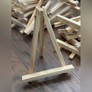 Wooden Easel Stand (will receive 2)